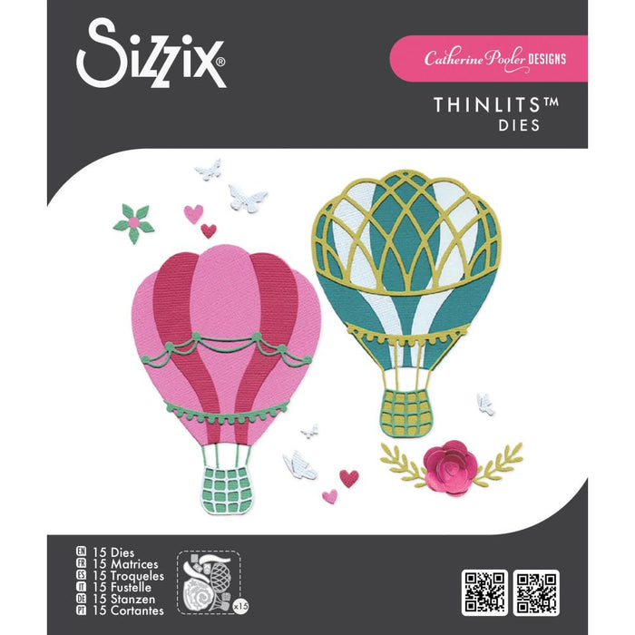 Sizzix Thinlits Die - Floating Fancy Dies