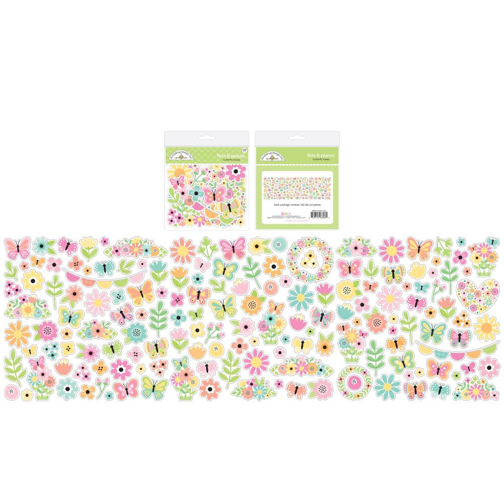 Doodlebug Design Butterfly Kisses - Bits & Pieces