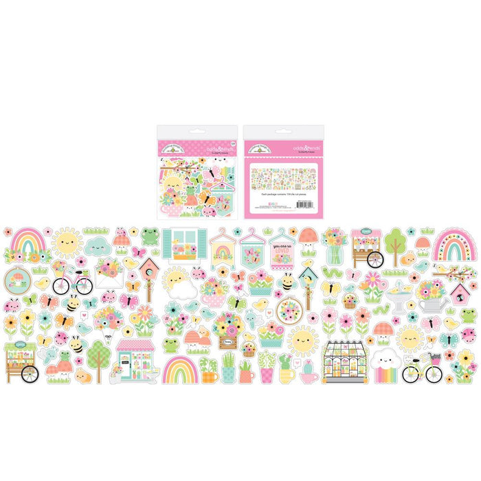 Doodlebug Design Butterfly Kisses - Odds & Ends Die Cuts