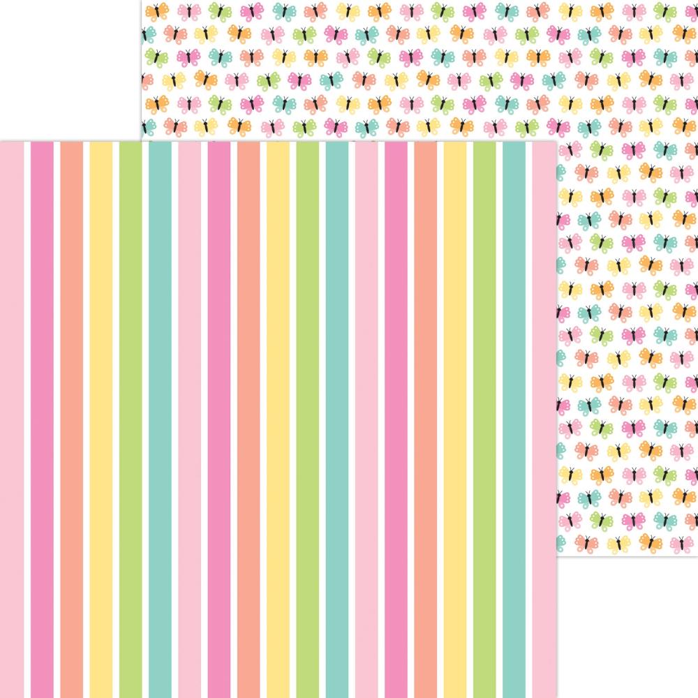 Doodlebug Design Butterfly Kisses - Rainbow's End