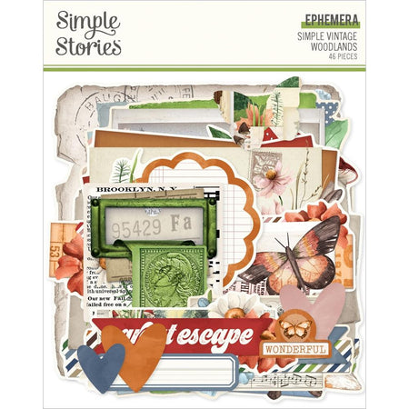 Simple Stories Simple Vintage Woodlands - Ephemera
