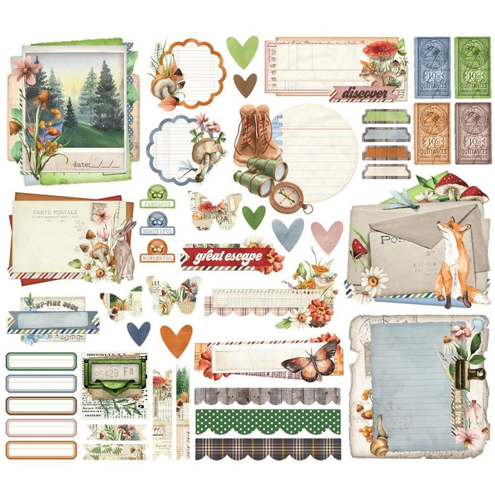 Simple Stories Simple Vintage Woodlands - Ephemera