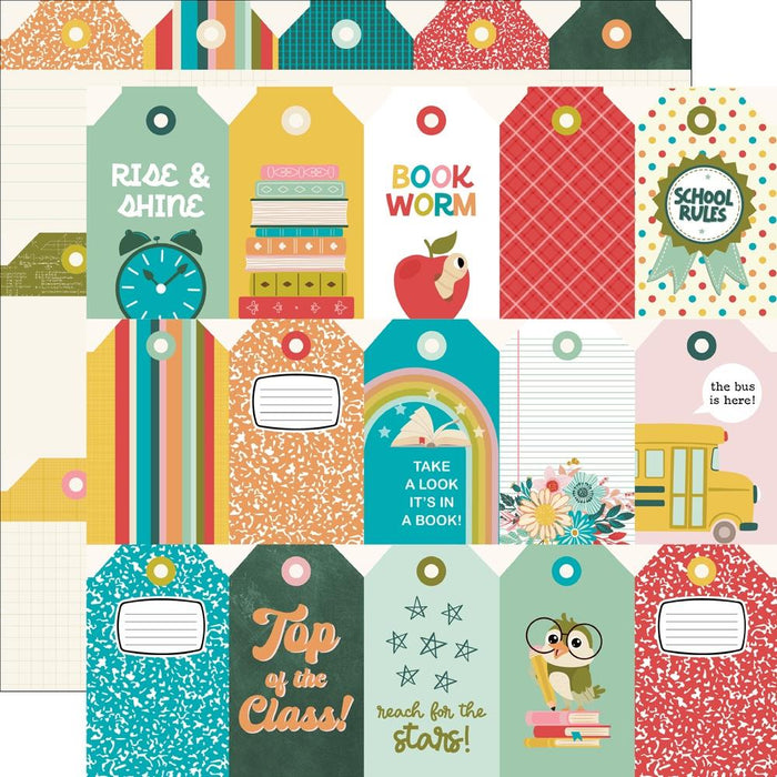 Simple Stories Book Fair - Tag Elements