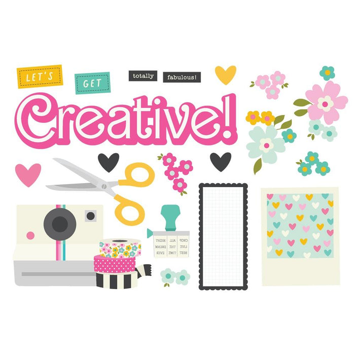 Simple Stories Crafty Babe - Page Pieces