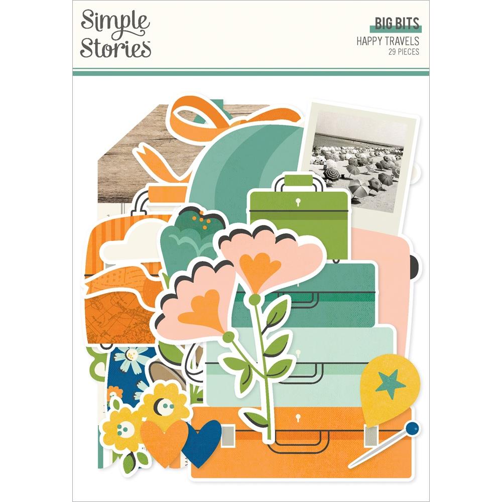 Simple Stories Happy Travels - Big Bits & Pieces