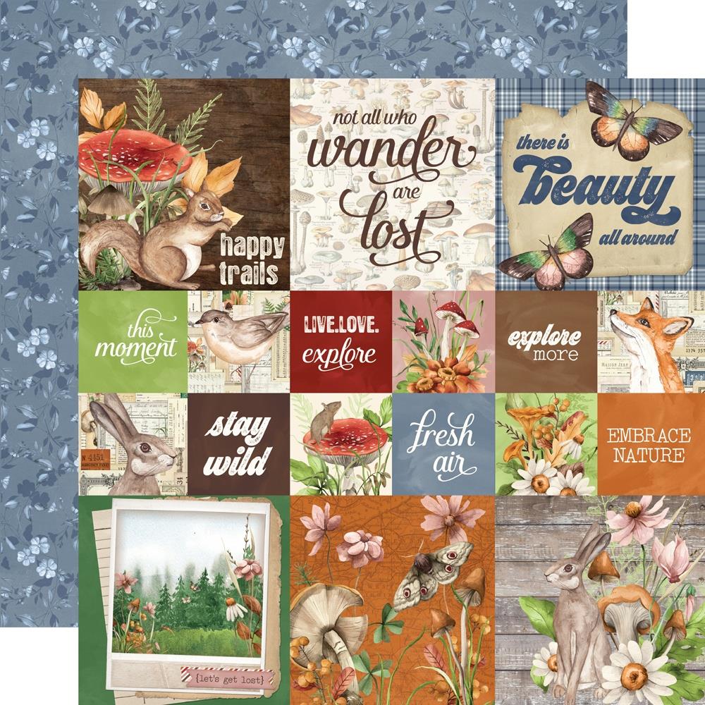 Simple Stories Simple Vintage Woodlands - 2x2/4x4 Elements