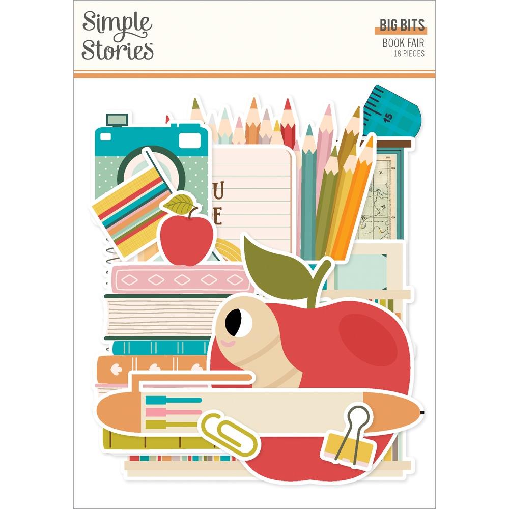 Simple Stories Book Fair - Big Bits & Pieces