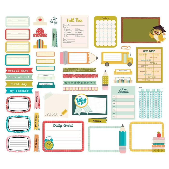 Simple Stories Book Fair - Journal Bits & Pieces