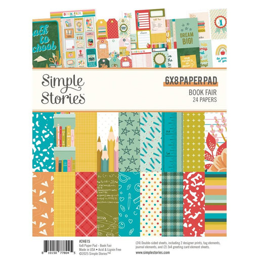 Simple Stories Book Fair - 6x8 Paper Pad