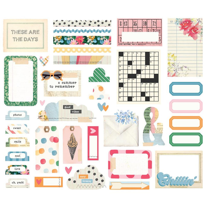 Simple Stories Sunny Days - Journal Bits & Pieces