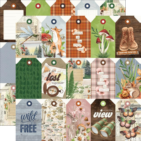 Simple Stories Simple Vintage Woodlands - Tag Elements
