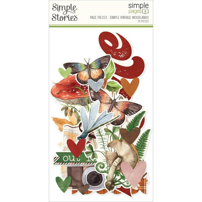 Simple Stories Simple Vintage Woodlands - Page Pieces