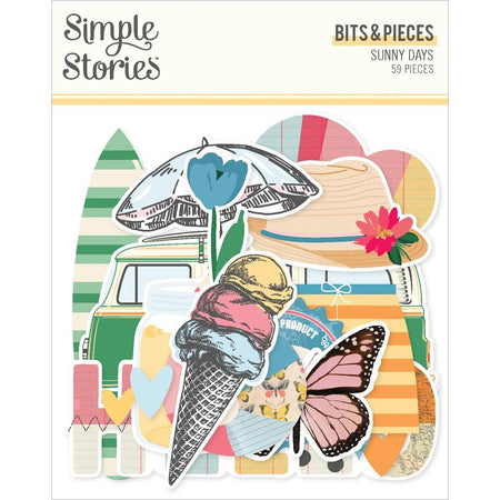 Simple Stories Sunny Days - Bits & Pieces