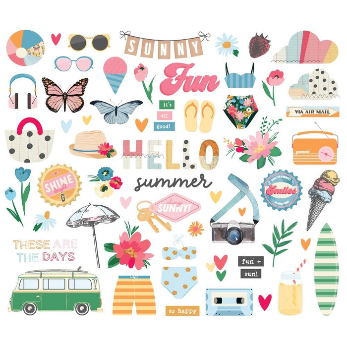 Simple Stories Sunny Days - Bits & Pieces