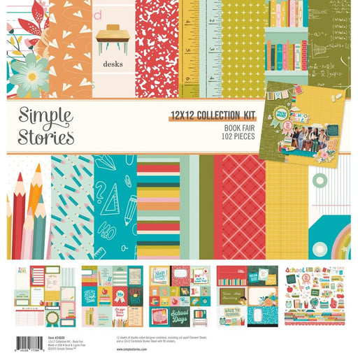 Simple Stories Book Fair - 12x12 Collection Kit