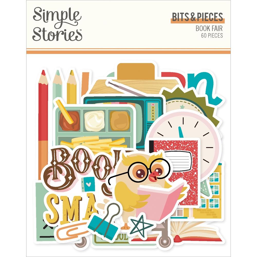 Simple Stories Book Fair - Bits & Pieces