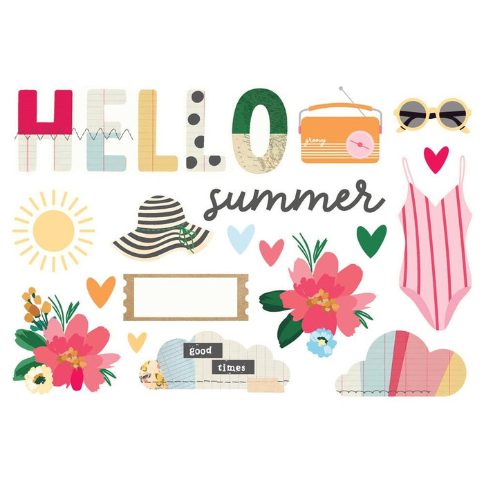 Simple Stories Sunny Days - Page Pieces