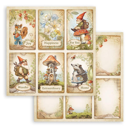 Stamperia Hidden Grove - 6 Cards