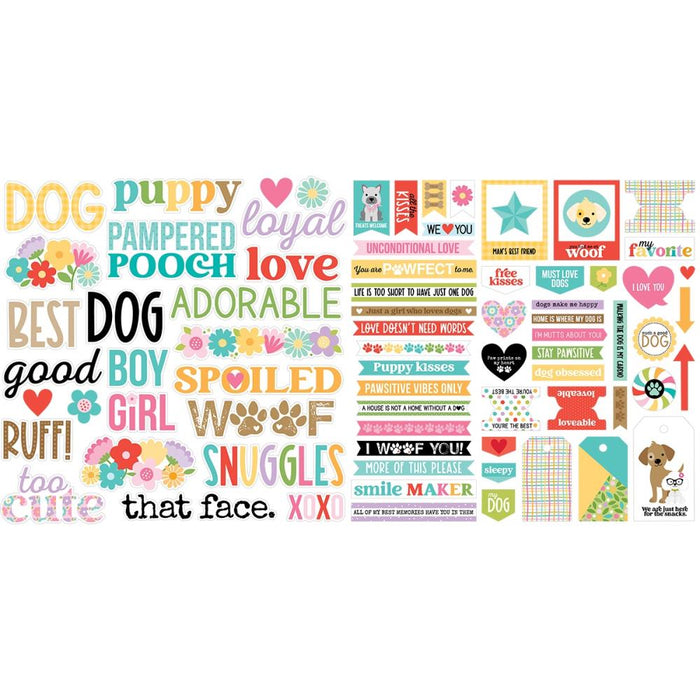 Bella Blvd Bow Wow - Ephemera Words