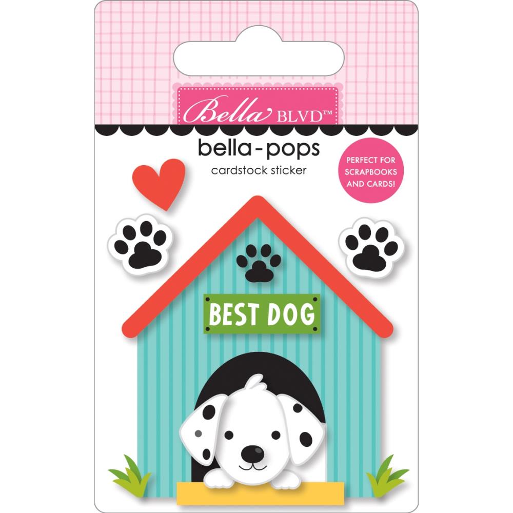Bella Blvd Bow Wow - Best Dog Bella-Pops 3D Sticker