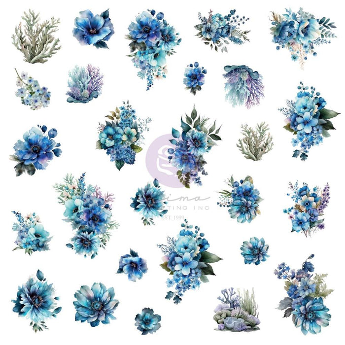 Prima A Mermaid's Tale - Mermaid's Treasures Ephemera 54 Pack