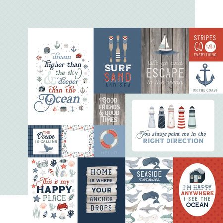 Carta Bella Seashore - Multi Journaling Cards