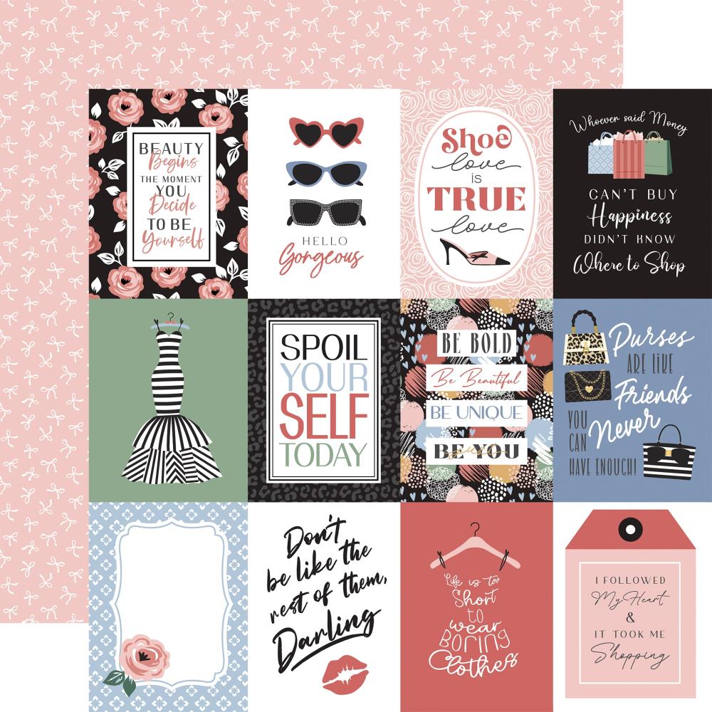 Echo Park Fashion - 3x4 Journaling Cards