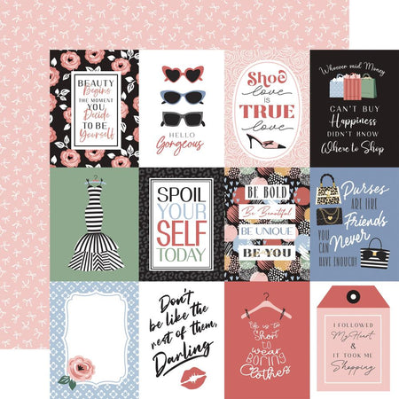 Echo Park Fashion - 3x4 Journaling Cards