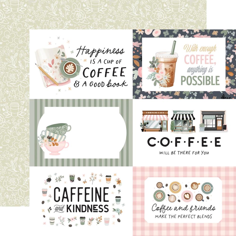 Carta Bella Coffee Shop - 6x4 Journaling Cards