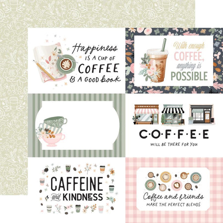 Carta Bella Coffee Shop - 6x4 Journaling Cards