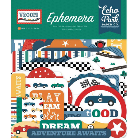 Echo Park Vroom! - Ephemera Icons