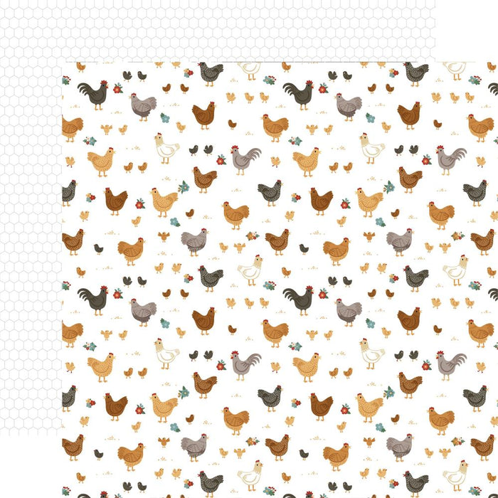 Echo Park Chickens - Mama Hen And Chicks