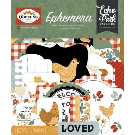 Echo Park Chickens - Ephemera Icons