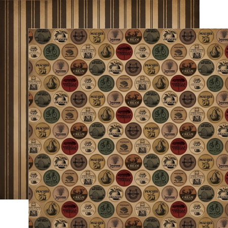 Carta Bella Vintage Market - Produce Stickers