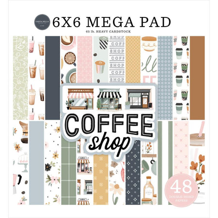 Carta Bella Coffee Shop - 6x6 Mega Pad