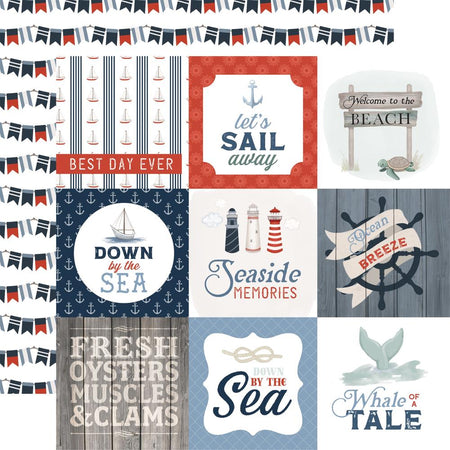 Carta Bella Seashore - 4x4 Journaling Cards