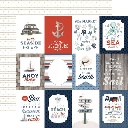 Carta Bella Seashore - 3x4 Journaling Cards