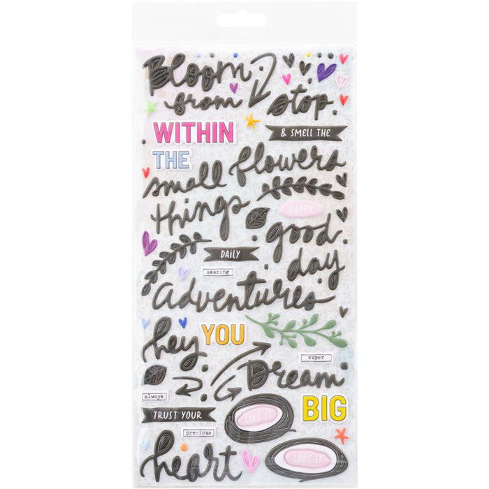 49 & Market Vicki Boutin The Flower Emporium - Puffy Stickers