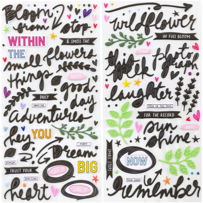 49 & Market Vicki Boutin The Flower Emporium - Puffy Stickers