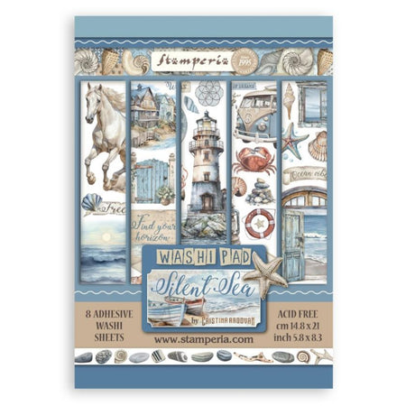Stamperia Silent Sea - A5 Washi Pad