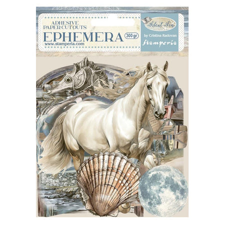 Stamperia Silent Sea - Adhesive Paper Ephemera