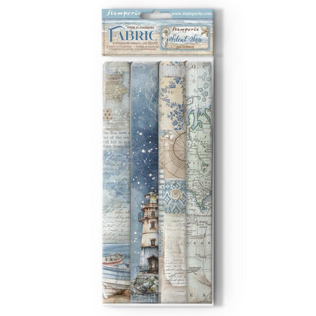 Stamperia Silent Sea - 12x12 Fabric