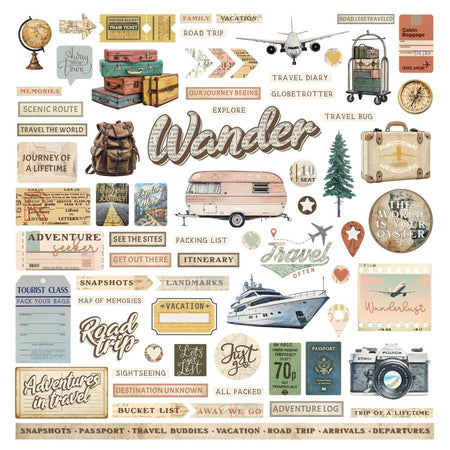Photoplay Travel Junque - Element Stickers