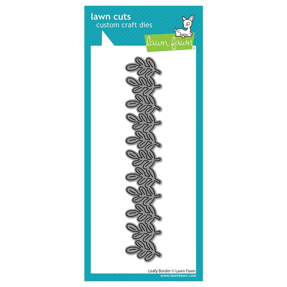 Lawn Fawn Craft Die - Leafy Borders