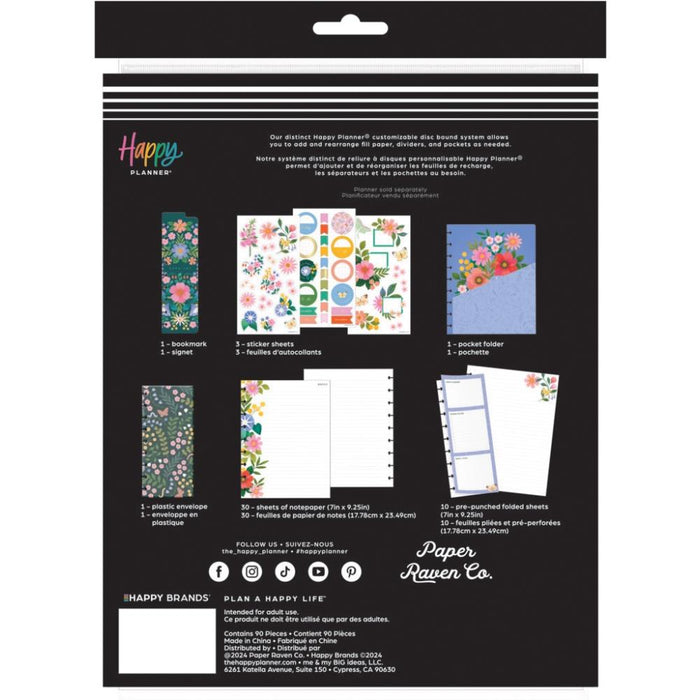 Me & My Big Ideas Happy Planner - Midnight Meadow Classic Accessory Pack