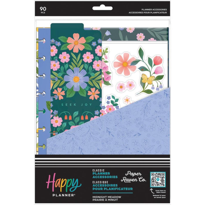 Me & My Big Ideas Happy Planner - Midnight Meadow Classic Accessory Pack