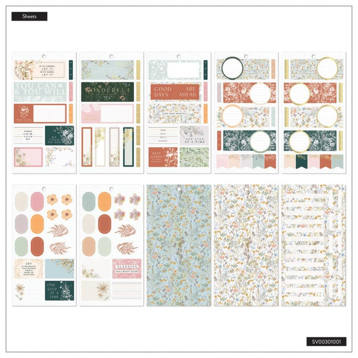 Me & My Big Ideas Happy Planner Sticker Value Pack - Spring Fields Mini