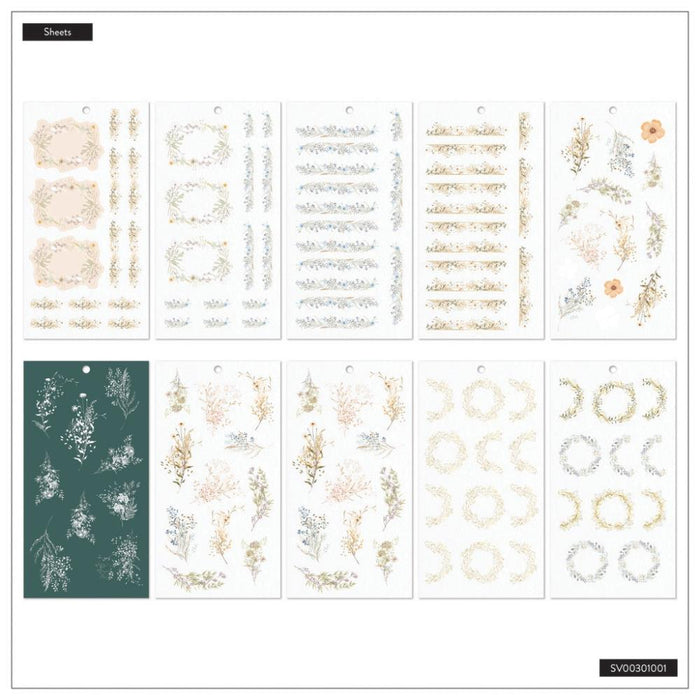 Me & My Big Ideas Happy Planner Sticker Value Pack - Spring Fields Mini