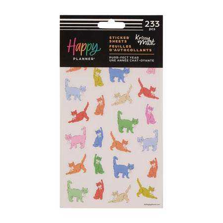 Me & My Big Ideas Happy Planner - Purr-Fect Year Stickers