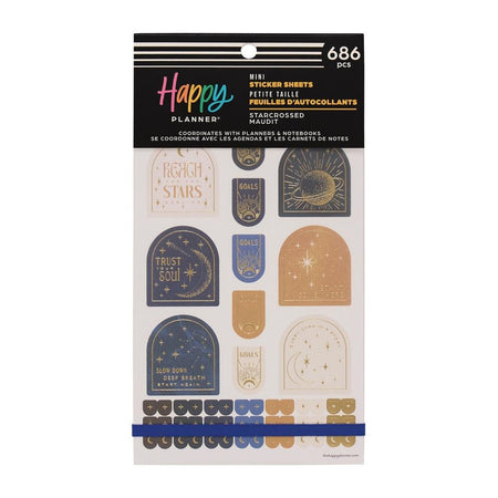 Me & My Big Ideas Happy Planner Sticker Value Pack - StarCrossed Mini